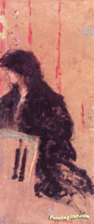 The Dark Robe Artwork by Edouard Vuillard