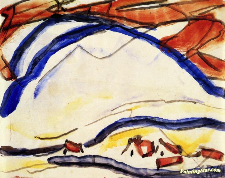 Landscape Artwork by Christian Rohlfs