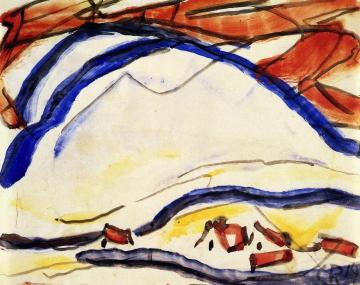 Landscape Artwork by Christian Rohlfs