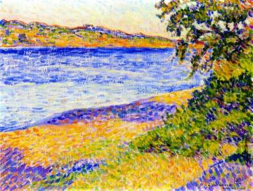 Banks of the Argens at Saint-Aygulf Artwork by Theo van Rysselberghe