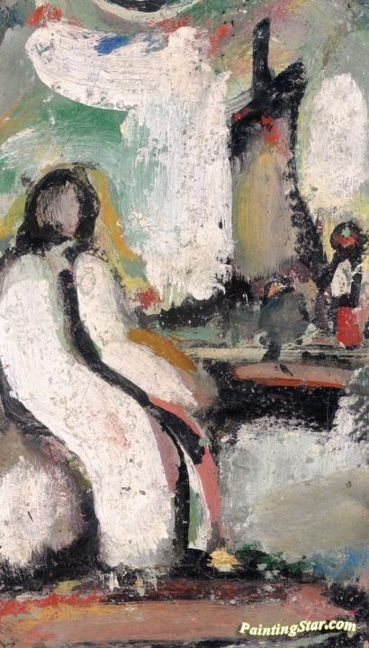 Study for Viens plus près... Artwork by Georges Rouault