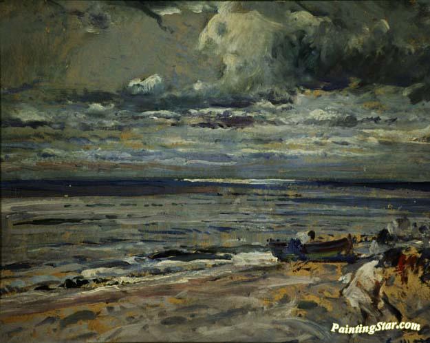 Marina Al Atardecer Artwork by Segundo Matilla Marina