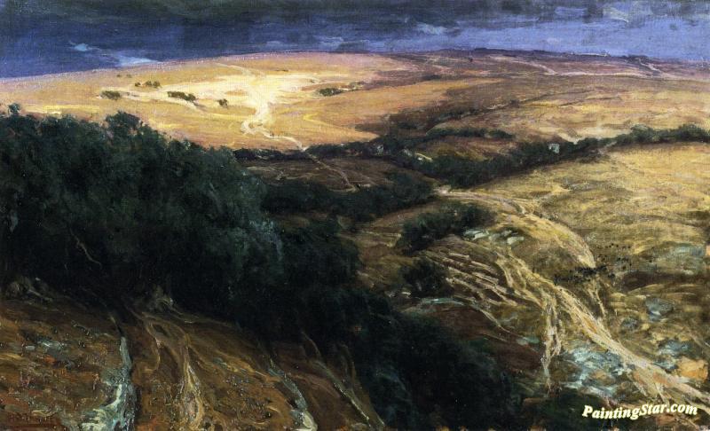 A View In Palestine Artwork by Henry Ossawa Tanner