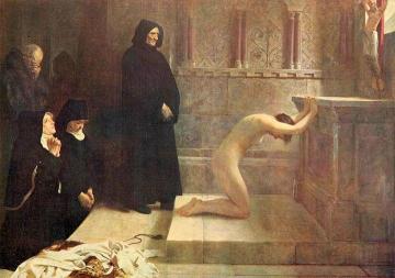 St. Elizabeth Of Hungary Great Act Of Renunciation Artwork by Philip Hermogenes Calderon