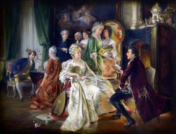 An Evening's Entertainment Artwork by Carl Herpfer