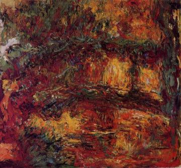 The Japanese Bridge at Giverny Artwork by Claude Oscar Monet