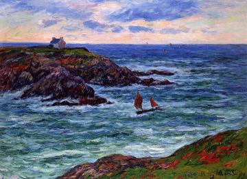 Seascape: Doelan, Brittany Artwork by Henry Moret