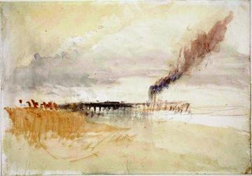 A Jetty, Margate Artwork by Joseph Mallord William Turner
