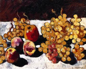 Grapes, Peaches And Apples Artwork by Louis Valtat