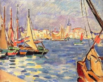 The Sunny Harbor Artwork by Louis Valtat