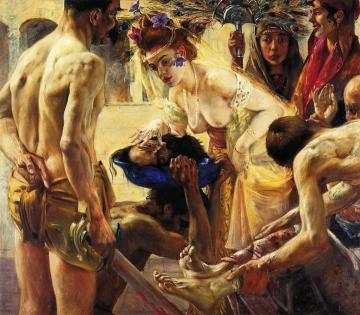 Salome, Second Version Artwork by Lovis Corinth