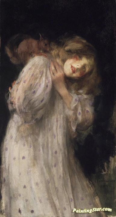 The Squirrel Artwork by Sir James Jebusa Shannon