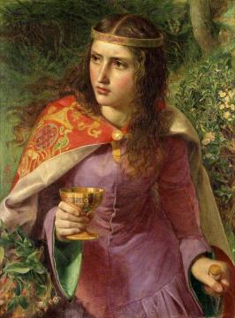Queen Eleanor Artwork by Anthony Frederick Sandys