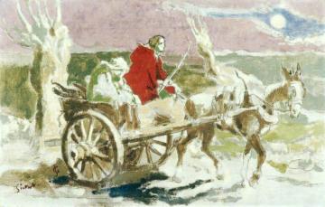 The Flight Into Egypt Artwork by Walter Richard Sickert