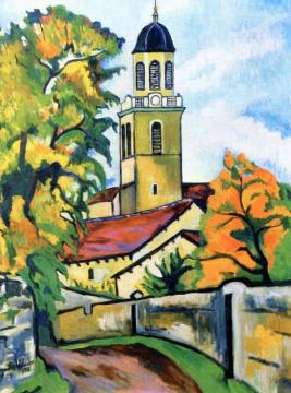 L'Église D'irigny (rhône) Artwork by Suzanne Valadon