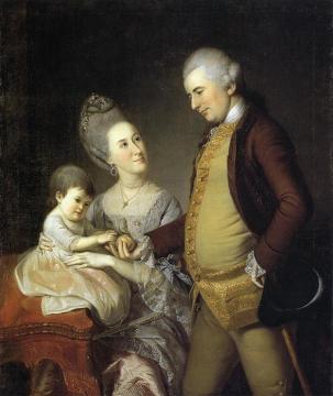 John Cadwalader Family Artwork by Charles Willson Peale