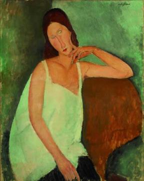 Jeanne Hébuterne Artwork by Amedeo Modigliani