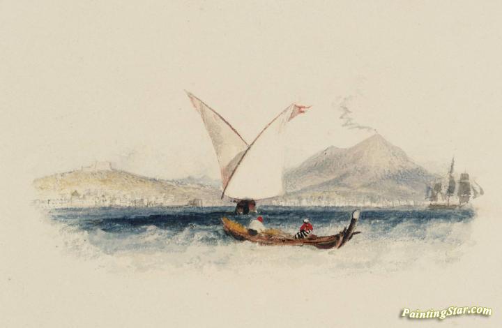 Rogers's 'Italy' - Bay of Naples Artwork by Joseph Mallord William Turner