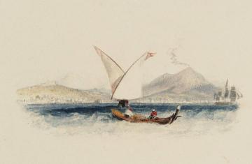 Rogers's 'Italy' - Bay of Naples Artwork by Joseph Mallord William Turner