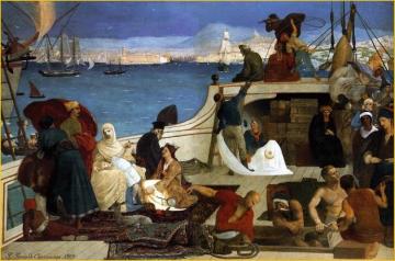 Marseilles, Gate to the Orient Artwork by Pierre Puvis de Chavannes