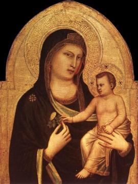Madonna And Child Artwork by Giotto di Bondone