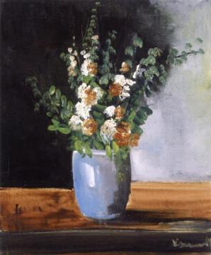 Vase Of Flowers Artwork by Maurice De Vlaminck