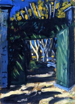 The Green Gate Artwork by Auguste Chabaud