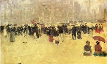 Le Quatorze Juillet Artwork by Walter Richard Sickert