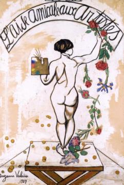 L'aide Amicale Aux Artistes Artwork by Suzanne Valadon