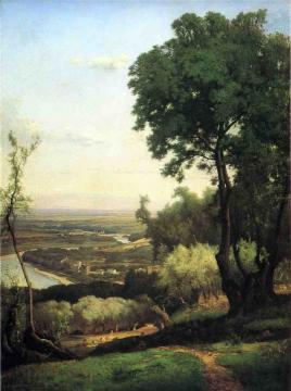 Near Perugia Artwork by George Inness