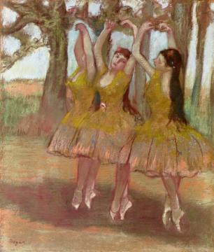 A Grecian Dance Artwork by Edgar Degas