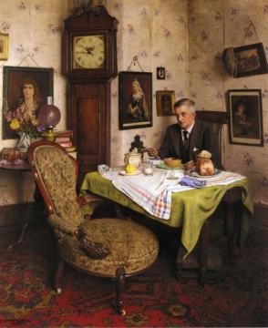 The Empty Chair Artwork by Charles Spencelayh