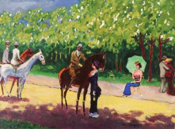 Fashionable Folk In The Woods Artwork by Kees Van Dongen