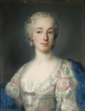 Portrait of Elisabetta Algarotti Dandolo Artwork by Rosalba Carriera