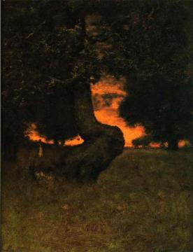 Sundown Artwork by George Inness