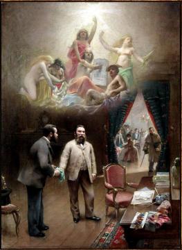 The next commission Artwork by Henri Adrien Tanoux