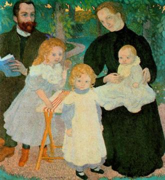 The Mellerio Family Artwork by Maurice Denis