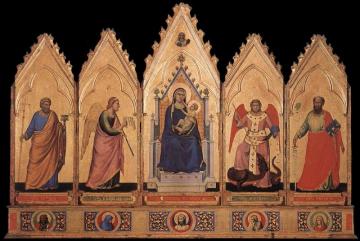 Polyptych Artwork by Giotto di Bondone