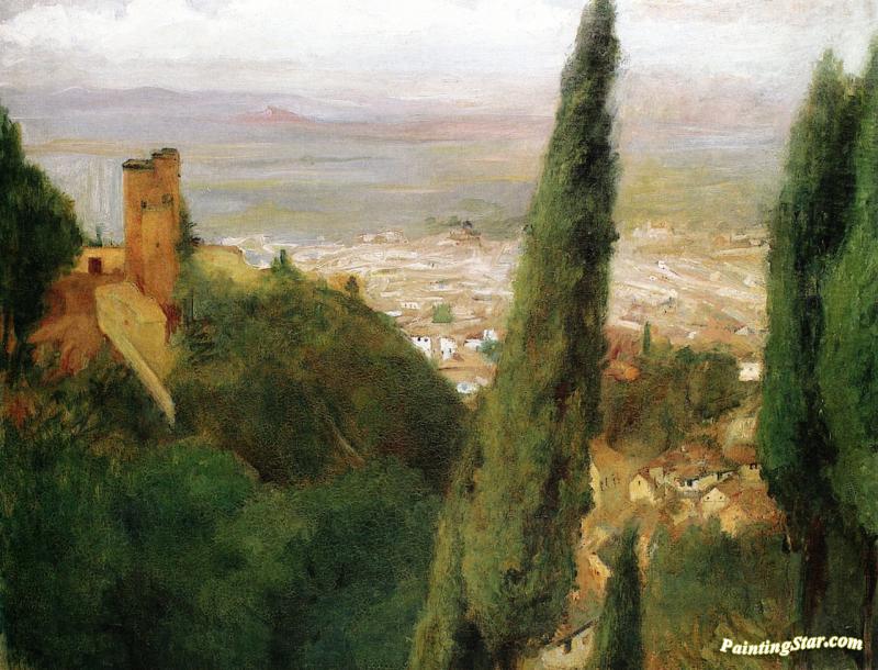 From The Alhambra Artwork by Marie Haughton Spaeth