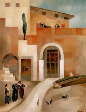 Italian Landscape IV Artwork by Alice Bailly