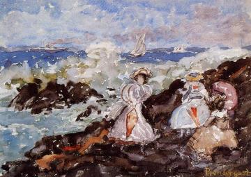 Surf, Cohasset Artwork by Maurice Prendergast