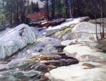 Winter Breaks Artwork by Aldro Thompson Hibbard