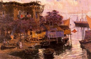 Escena En Cuba Artwork by Antonio Muñoz Degrain