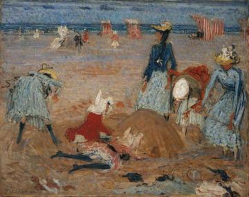 Boulogne Sands Artwork by Philip Wilson Steer