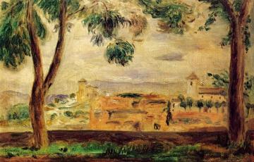 Cagnes Artwork by Pierre Auguste Renoir