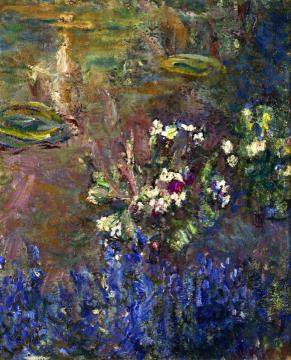 Lilies Artwork by Claude Oscar Monet