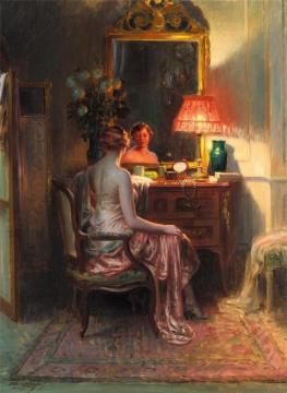 In The Boudoir Artwork by Delphin Enjolras