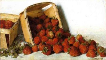 Strawberries Artwork by Joseph Decker
