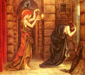 Hope in the Prison of Despair Artwork by Evelyn de Morgan