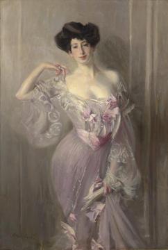 Portrait Of Ena Wertheimer Artwork by Giovanni Boldini